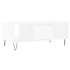 Mesa de centro madera contrachapada blanco 90x50x36,5