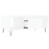 Mesa de centro madera contrachapada blanco 90x50x36,5