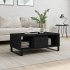 Mesa de centro madera contrachapada negro 90x50x36,5