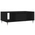Mesa de centro madera contrachapada negro 90x50x36,5
