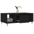 Mesa de centro madera contrachapada negro 90x50x36,5