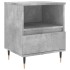 Mesitas noche 2 uds madera ingeniería gris hormigón 40x35x50