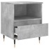 Mesitas noche 2 uds madera ingeniería gris hormigón 40x35x50