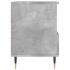 Mesitas noche 2 uds madera ingeniería gris hormigón 40x35x50