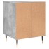 Mesitas noche 2 uds madera ingeniería gris hormigón 40x35x50