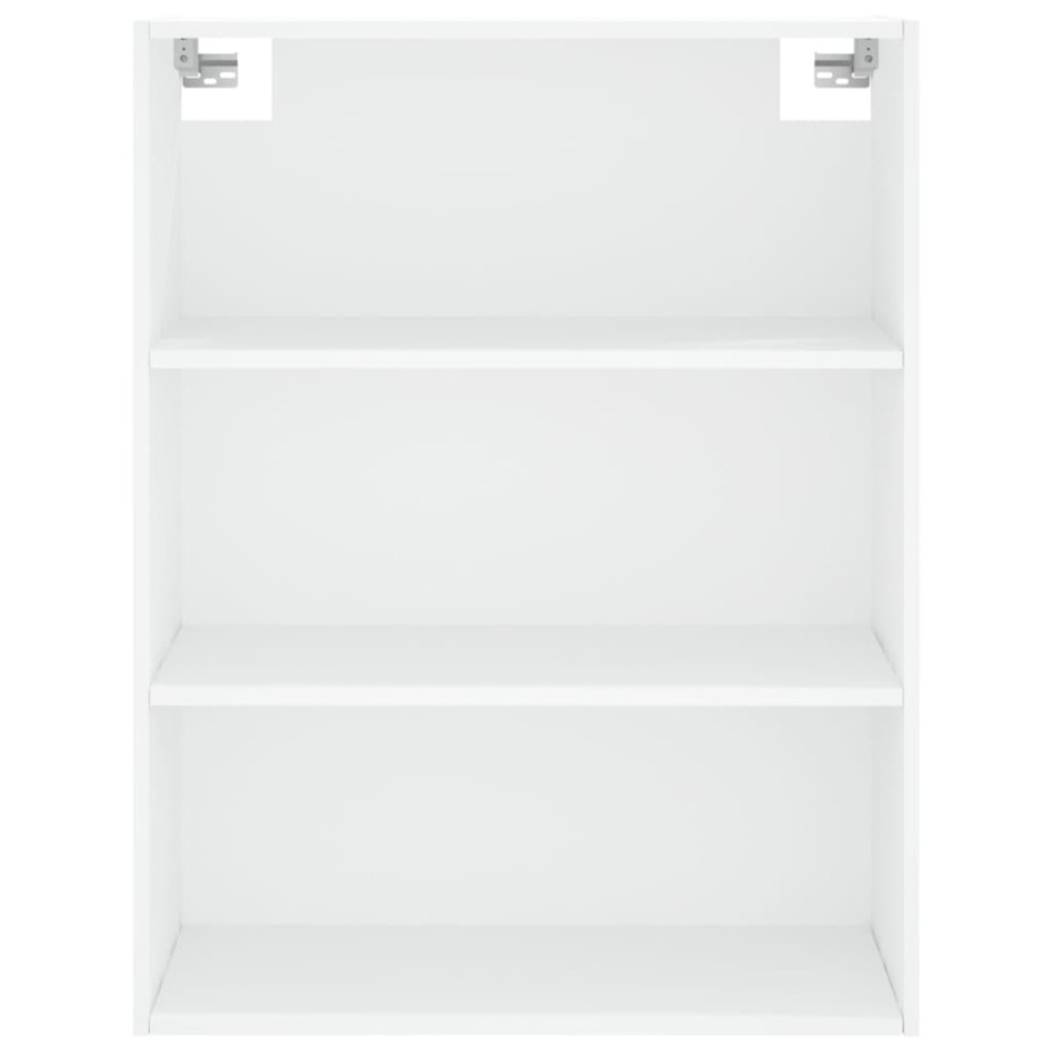 Aparador alto madera contrachapada blanco 69,5x34x180