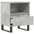 Mesitas noche 2 uds madera ingeniería gris hormigón 40x35x50