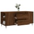 Mesa de centro madera de ingeniería marrón roble 102x44,5x50
