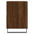 Mueble para TV madera contrachapada marrón roble 100x35x55