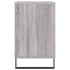 Mueble zapatero madera contrachapada gris Sonoma 102x36x60