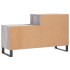 Mueble zapatero madera contrachapada gris Sonoma 102x36x60