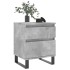 Mesitas noche 2 uds madera ingeniería gris hormigón 40x35x50