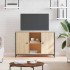 Mueble de TV madera de ingeniería roble Sonoma 100x35x65