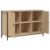 Mueble de TV madera de ingeniería roble Sonoma 100x35x65