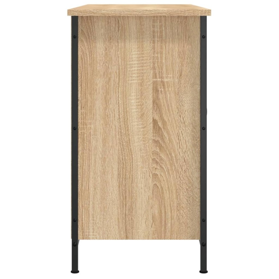 Mueble de TV madera de ingeniería roble Sonoma 100x35x65