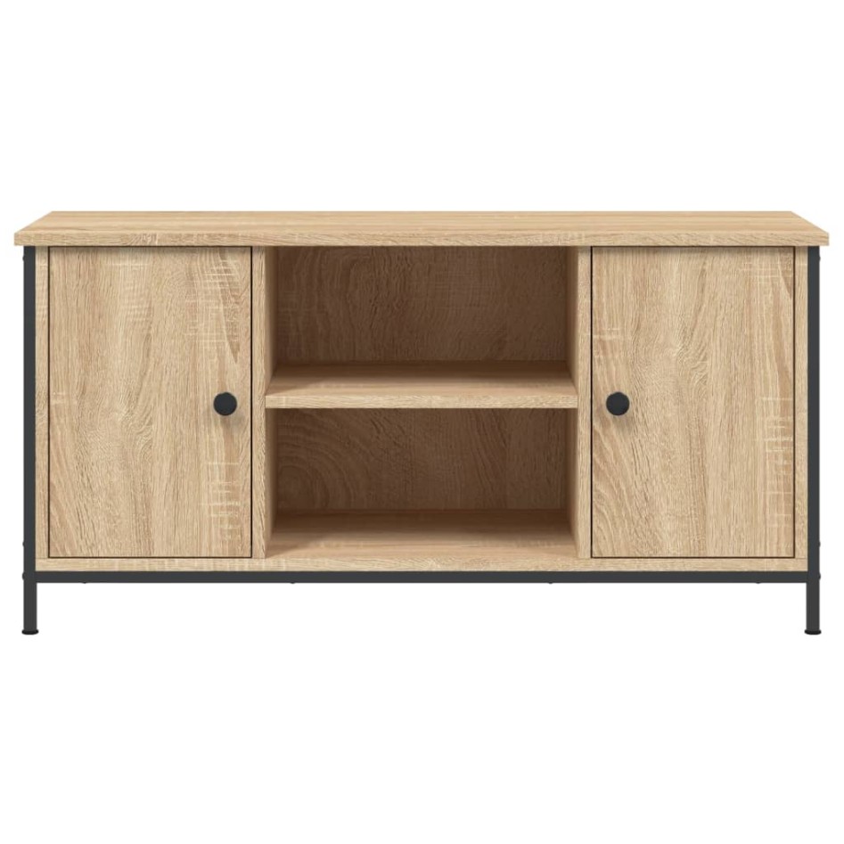 Mueble para TV madera contrachapada roble Sonoma 100x40x50