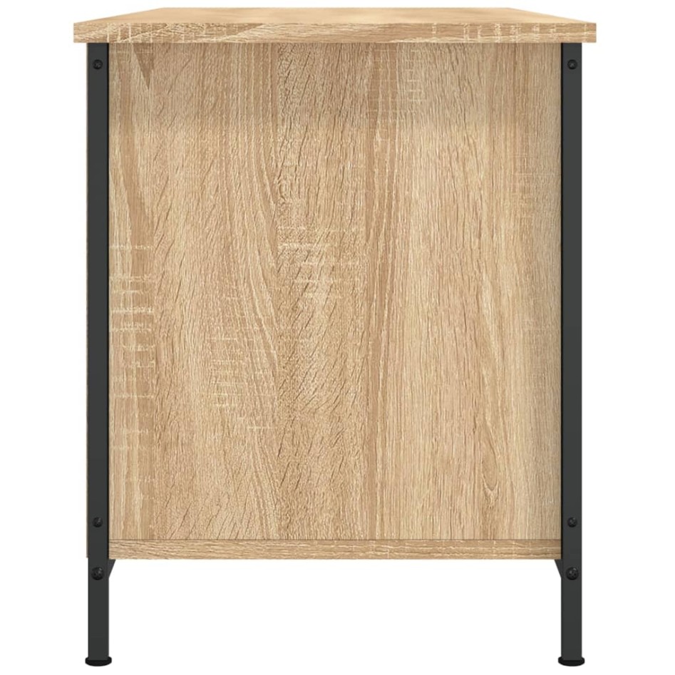 Mueble para TV madera contrachapada roble Sonoma 100x40x50