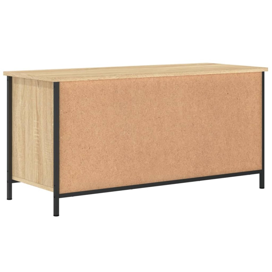Mueble para TV madera contrachapada roble Sonoma 100x40x50