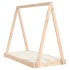 Estructura de cama para niños madera maciza de pino 70x140