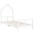Estructura de cama para niños madera de pino blanco 80x200