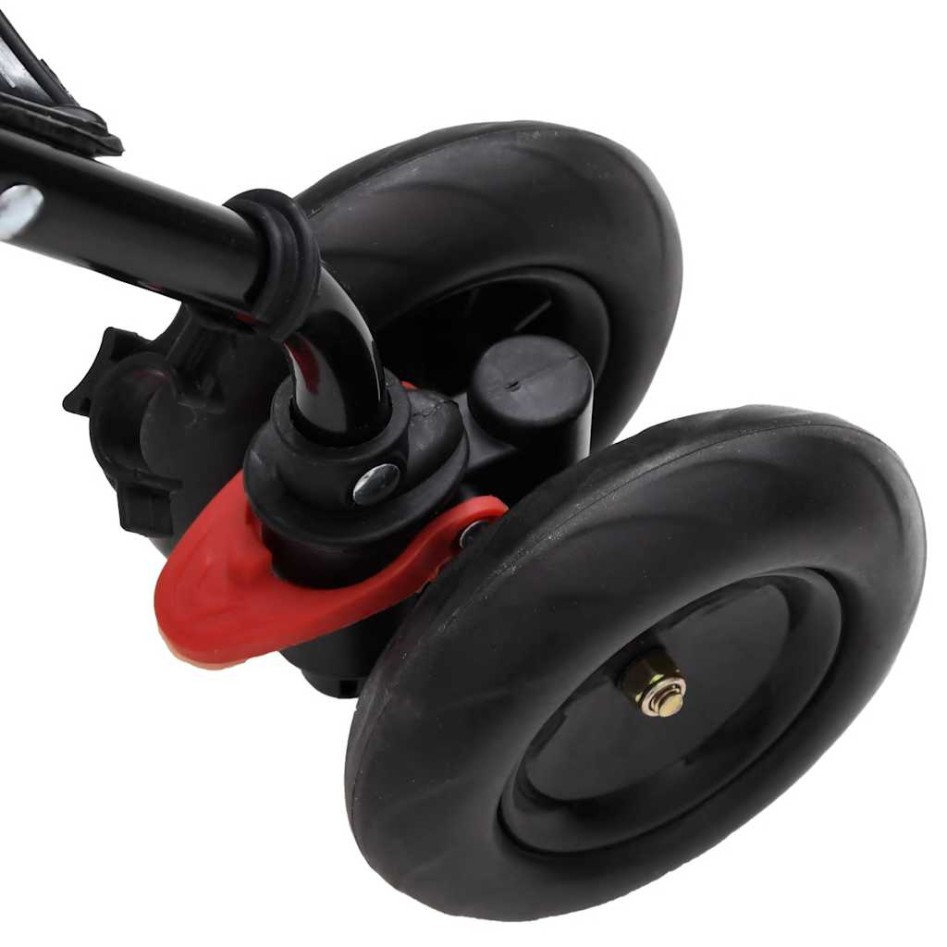 Silla de paseo de bebé acero gris claro y