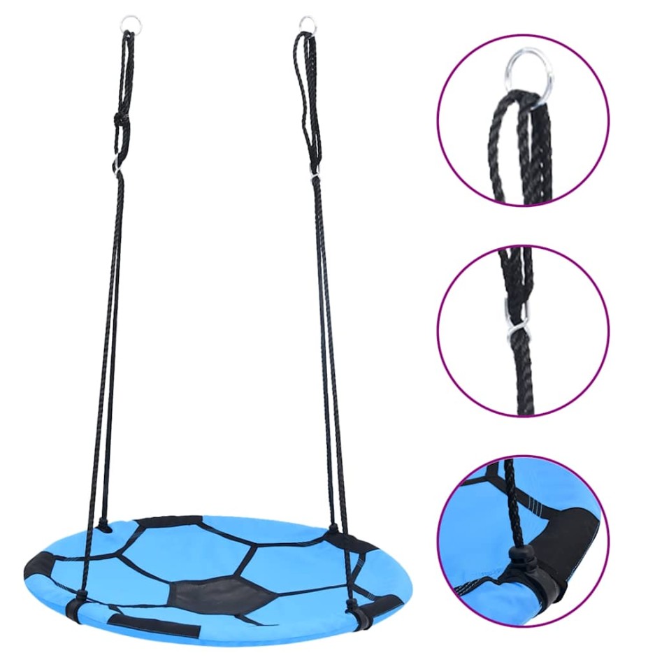 Columpio redondo de fútbol 100