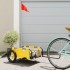 Remolque para bicicletas hierro y tela Oxford