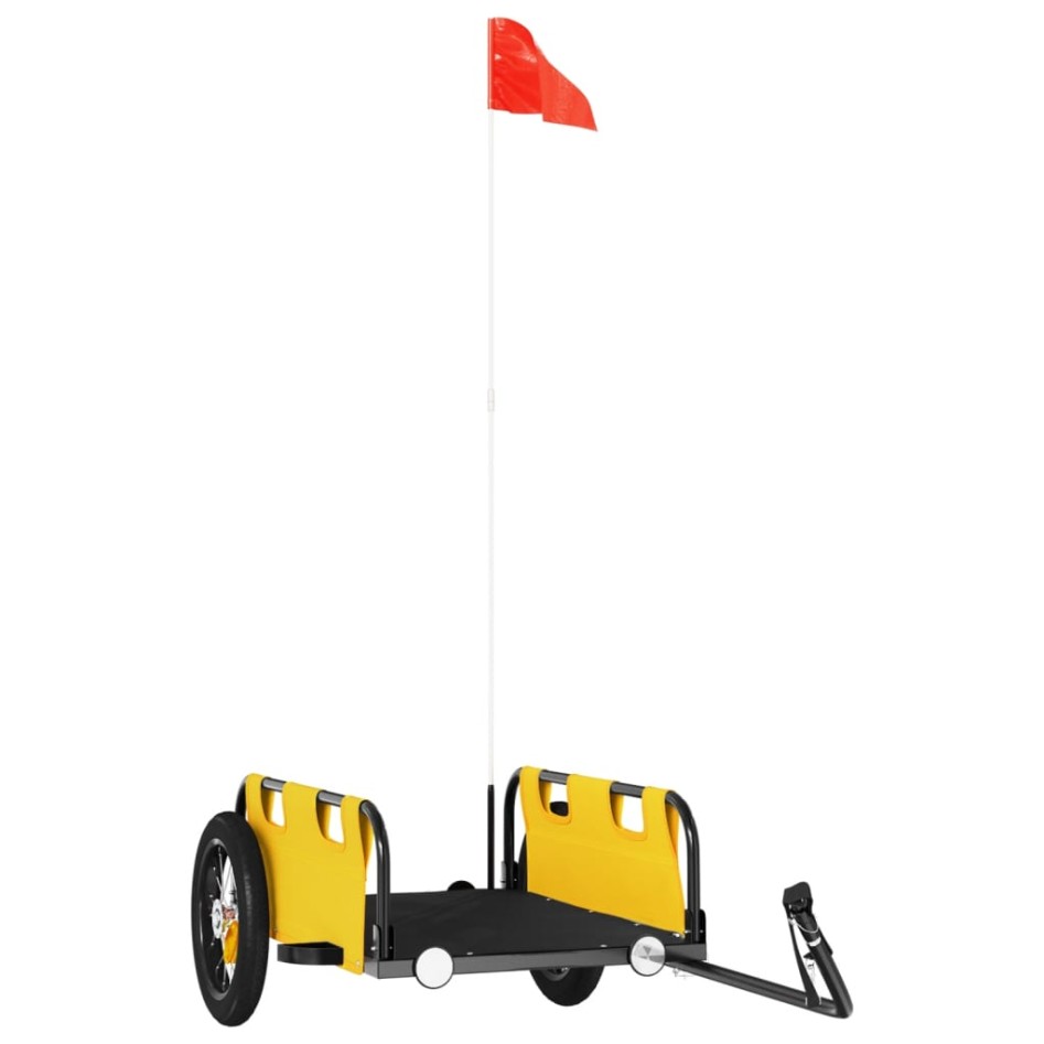 Remolque para bicicletas hierro y tela Oxford