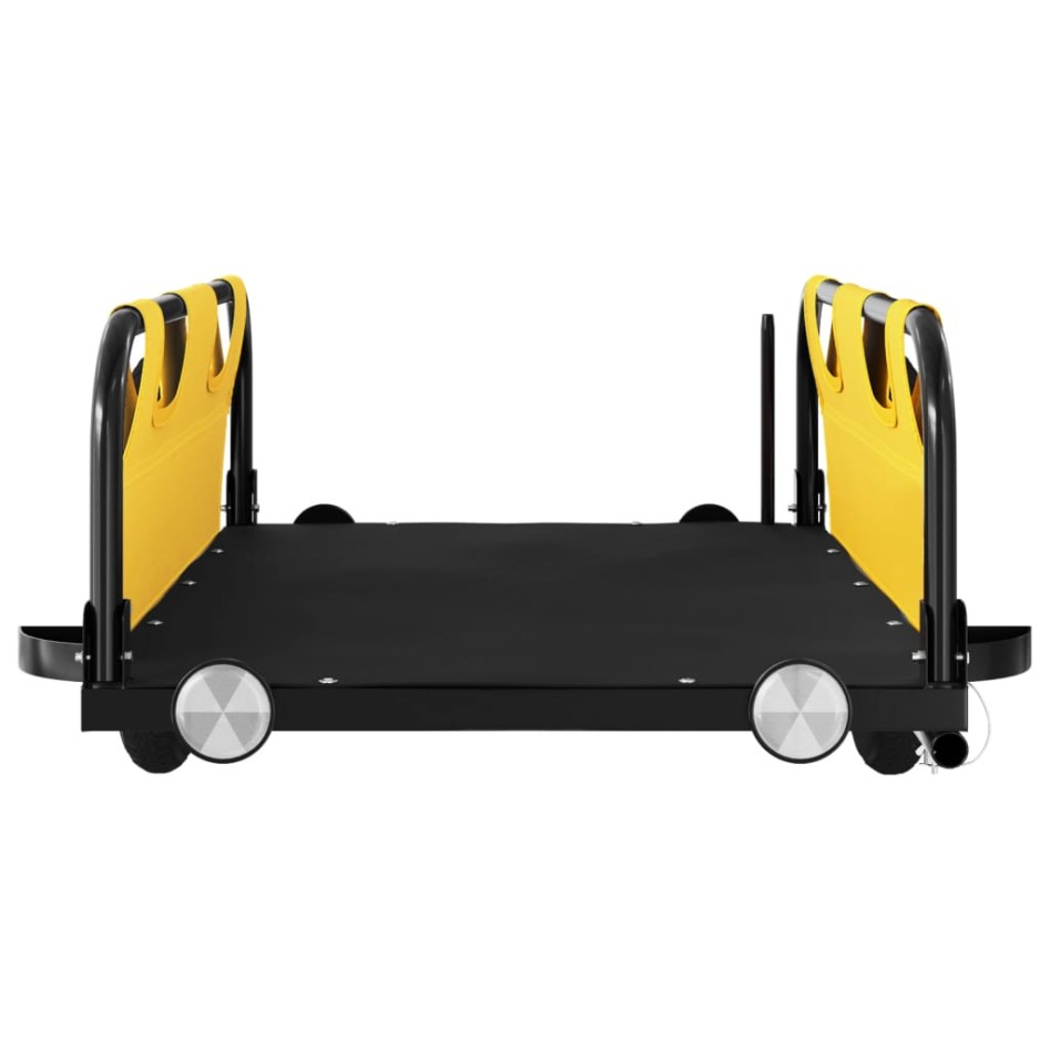 Remolque para bicicletas hierro y tela Oxford