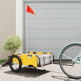 Remolque para bicicletas hierro y tela Oxford