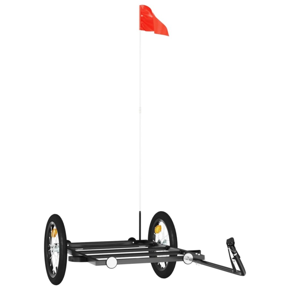 Remolque para bicicletas hierro negro 126x63x34