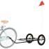 Remolque para bicicletas hierro negro 126x63x34