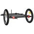 Remolque para bicicletas hierro negro 126x63x34