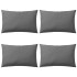Cojines para exteriores 60x40 cm gris 4