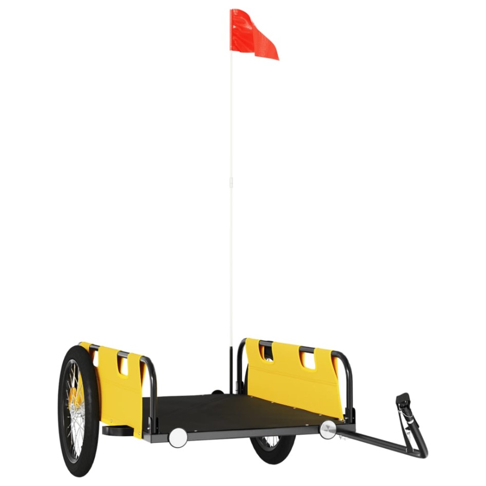 Remolque para bicicletas hierro y tela Oxford