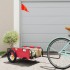 Remolque para bicicletas hierro y tela Oxford