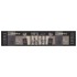 Alfombra de cocina lavable terciopelo negro café 60x300