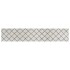 Alfombra de cocina lavable terciopelo cuadrados 60x300