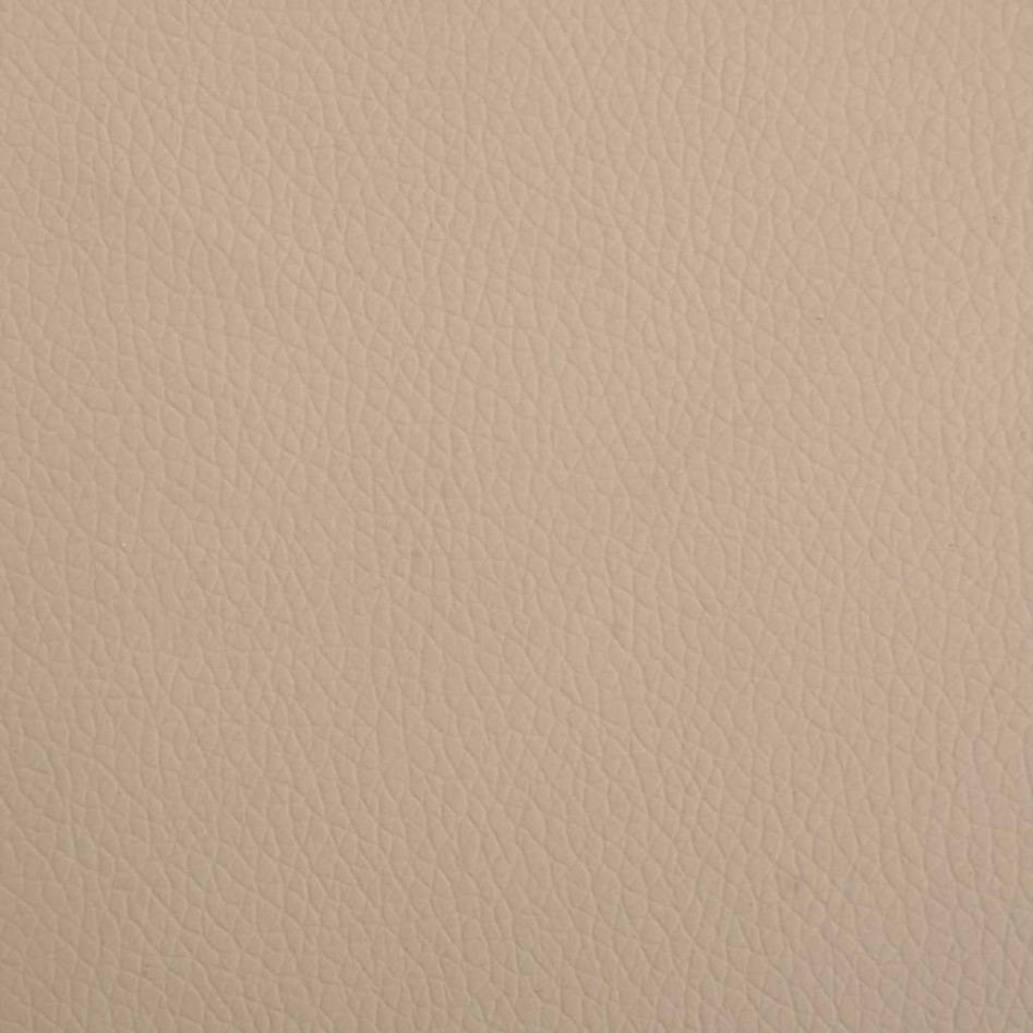 Cama para perros de cuero sintético color capuchino 95x55x30