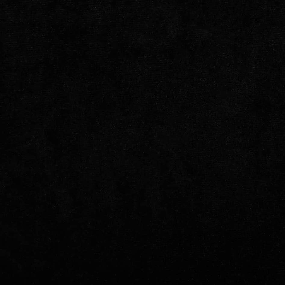 Cama para perros de terciopelo negro 95x55x30