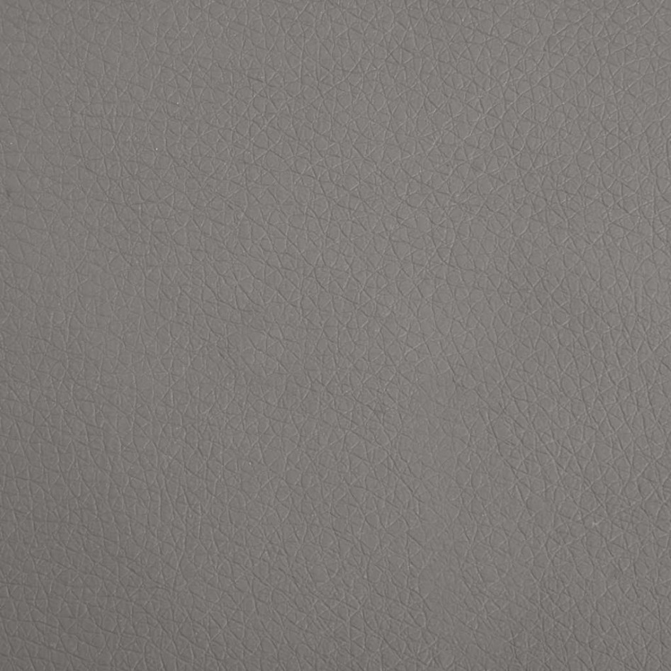 Cama para perros de cuero sintético gris 50x40x30