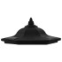 Lámparas solares de exterior negras LED 6