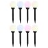 Lámparas solares esféricas de exterior 8 uds LED RGB 15
