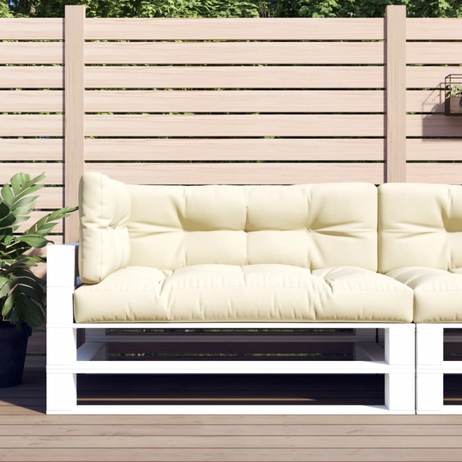 Cojines para sofá de palets 3 unidades tela