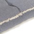 Cojín para sofá de palets azul 120x80x10