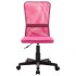 Silla de oficina de tela de malla rosa 44x52x100