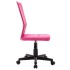 Silla de oficina de tela de malla rosa 44x52x100