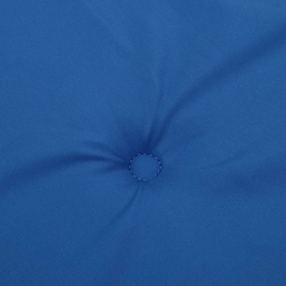 Cojines de silla de jardín 6 uds tela Oxford azul 40x40x3