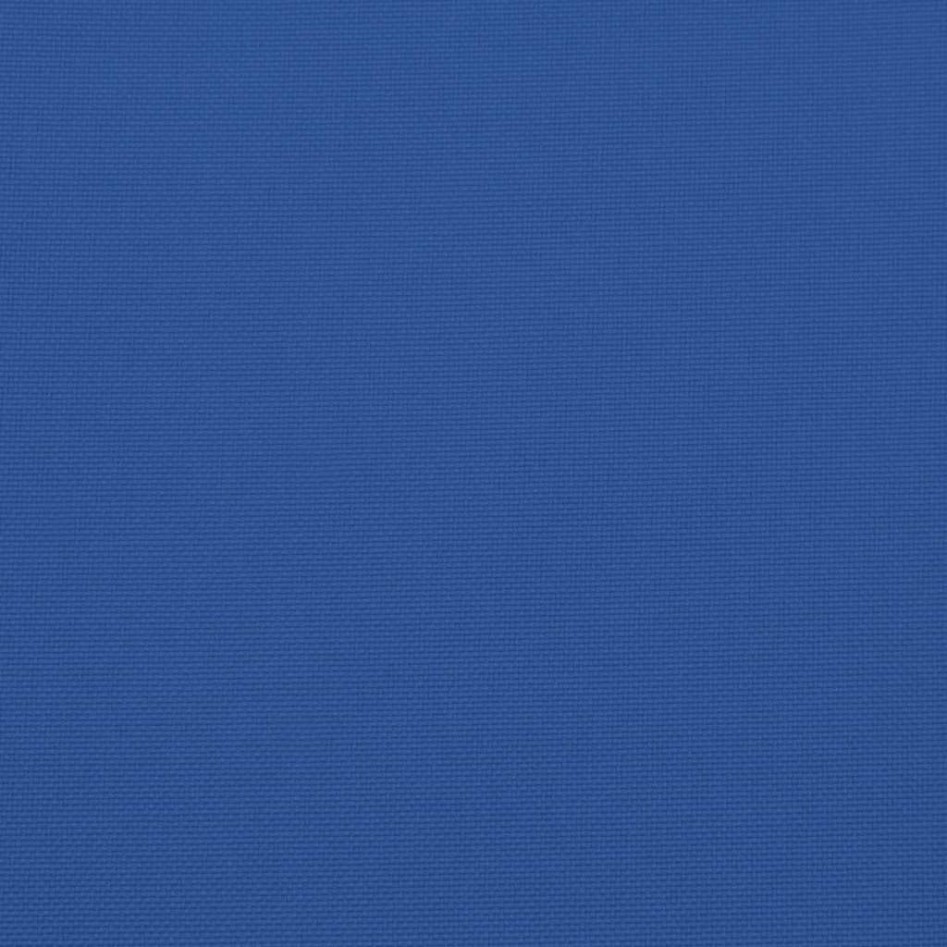 Cojines de silla de jardín 6 uds tela Oxford azul 40x40x3