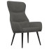 Sillón de relax de tela gris